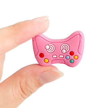 20pcs Silicone Focal Beads Game Controller Front Facing Design 2