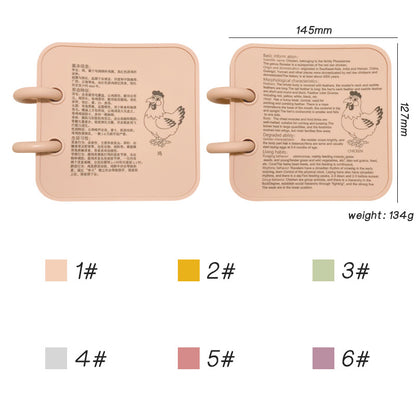 Silicone Baby Finger Training Flip Page Bath Teether 2