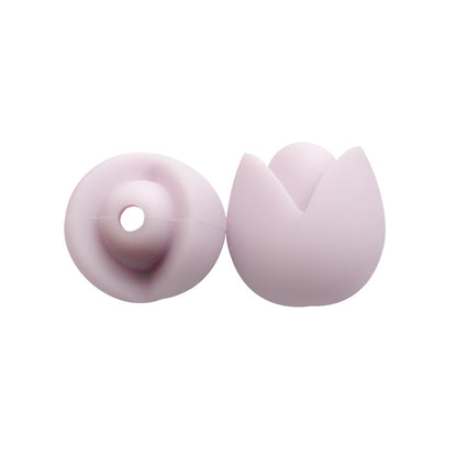 10pcs Silicone Focal Beads Lotus Diy Necklace Ornament 37