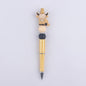 Cartoon Animal Silicone Beaded Pens Handmade Novelty Pen Gift 9