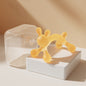 Silicone Baby Teether Lying Down Rabbit Shape Baby Teethers 6