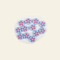 Silicone Focal Beads Petal Round Cookie Cutout Center 11