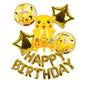 Pikachu Foil Balloon Set Children Birthday Party Decoration 10