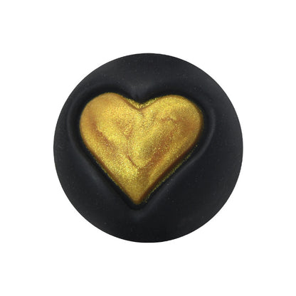 50pcs 15mm Heart Star Silicone Beads Solid Color 11