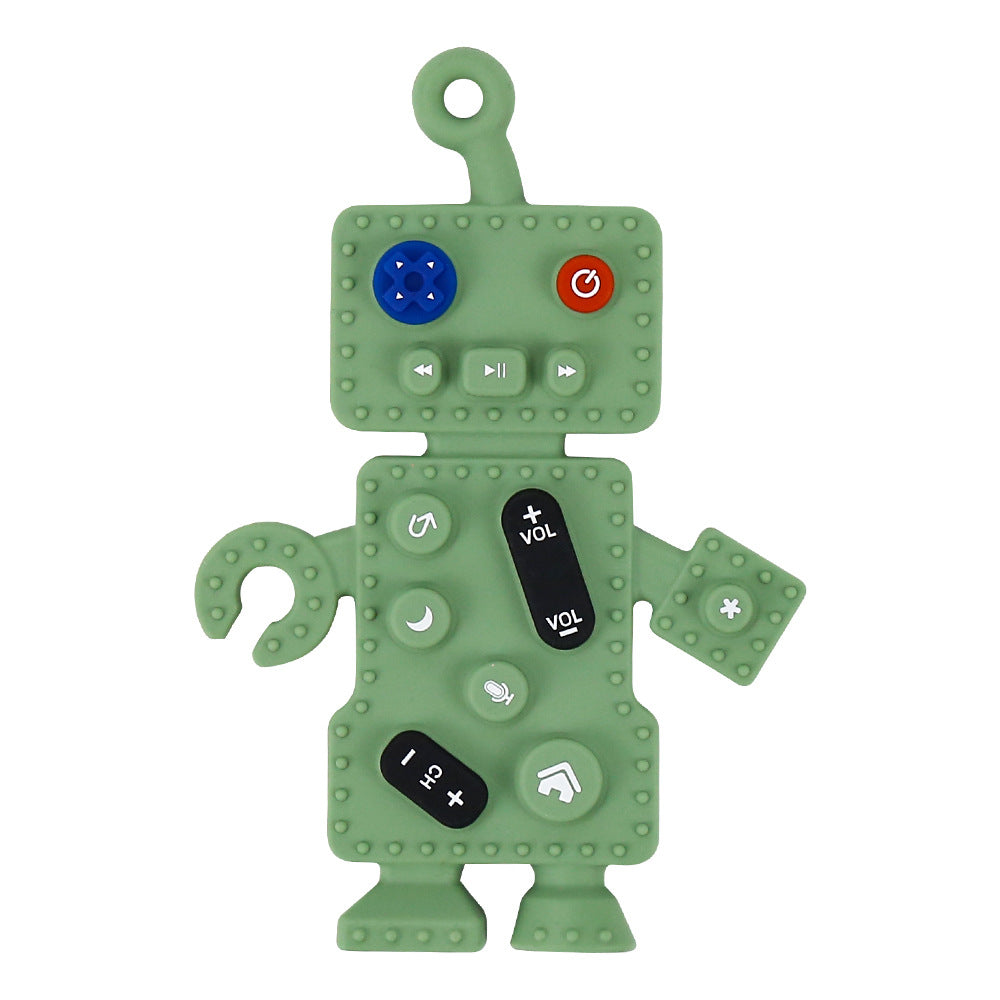 Robot Silicone Teething Toy Baby Teether for Infants 8
