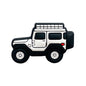 20pcs Silicone SUV Focal Beads Car Shape Side Profile Design 4