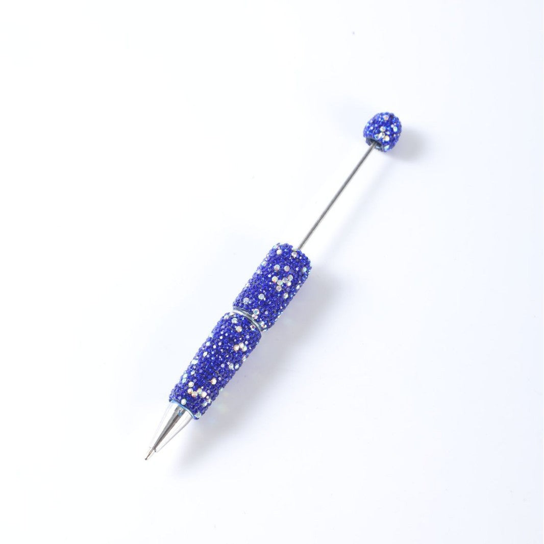 Full Solid Color Rhinestone Beadable Ballpoint Pens DIY Craft Supplies 6
