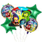 Inside Out Foil Balloon Set Kids Birthday Party Decoration 5pcs 10pcs 10
