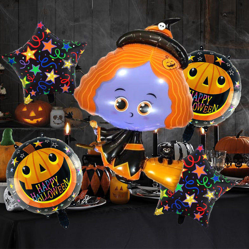 Halloween Foil Balloon Set Party Decoration 3