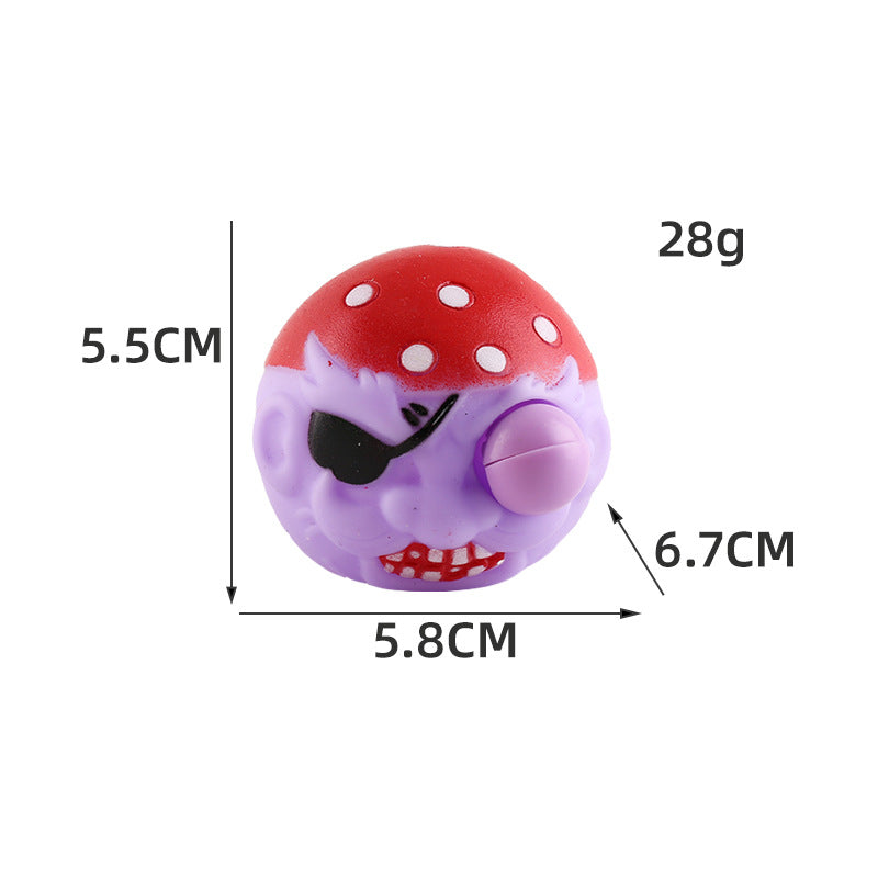 PVC Halloween Eyes Popping Out Squishy Sensory Stress Ball Toy 16