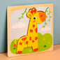 Wooden 3D Animal Puzzle Educational Toy for Kids 15cm 4