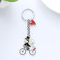 Love Couple Alloy Keychain Metal Romantic Charm 13