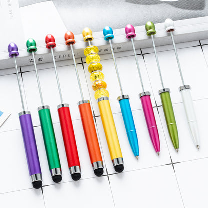 3 In 1 Touch Screen Beadable Ballpoint Pen DIY Craft Supplies