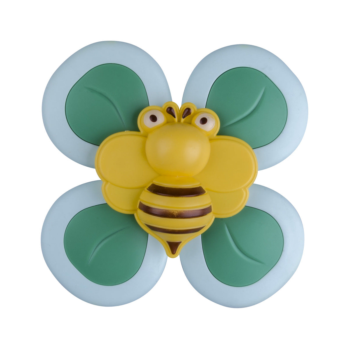 Bee Themed Suction Cup Spinner Bath Toys Set of 3 2