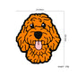 20Pcs Silicone Focal Beads Teddy Dog Face Front Facing 2