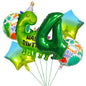 Dinosaur Foil Balloon Set Birthday Party Decoration 1Set 6