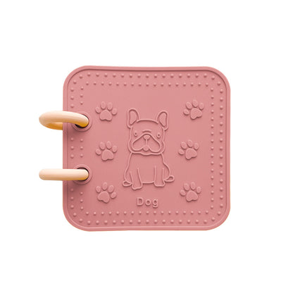 Silicone Teething Toy Animal and Fruit Book for Baby 14