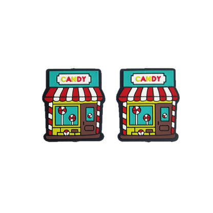 20Pcs Silicone Focal Beads Cartoon Creative Candy Baseball Holding Bat and Balls 6