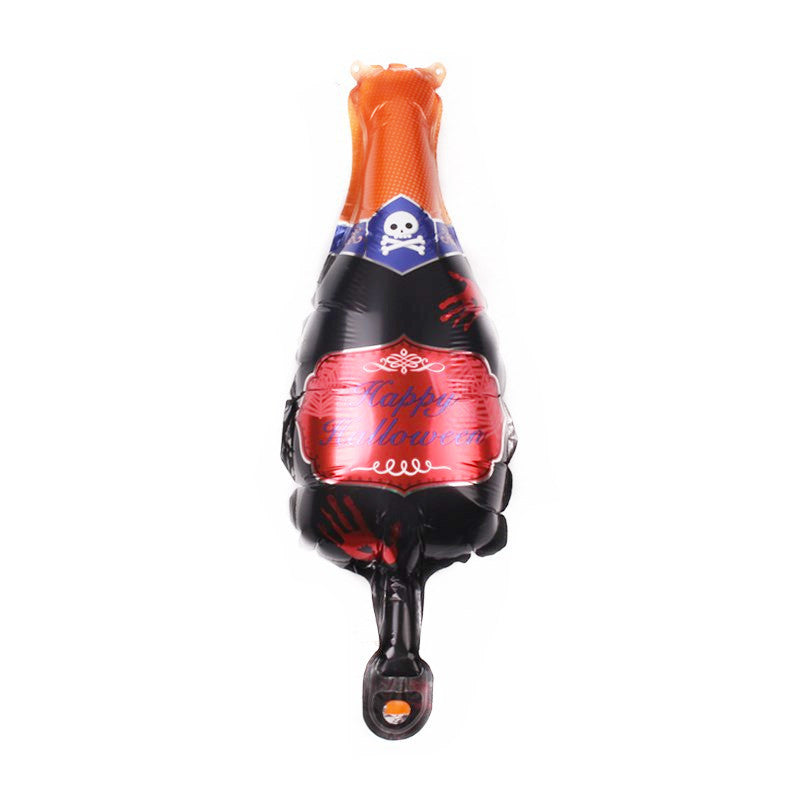 Mini Halloween Foil Balloons Party Decoration Set 5pcs 19