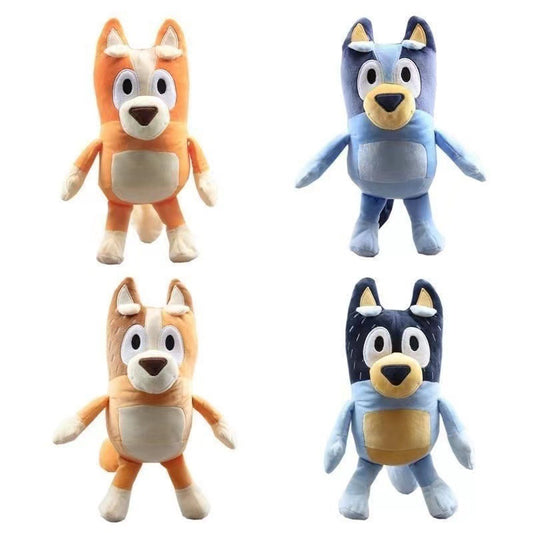 Blue Dog Plush Toy Cartoon Stuffed Animal Doll 28cm 5