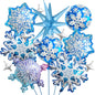 Snowflake Foil Balloon Set Frozen Festival Party Decoration