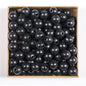 50pcs 16mm Colored Round Wooden Beads Jewelry Making DIY Craft 9