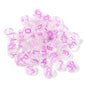 100pcs Letter Acrylic Beads Transparent Candy Color DIY Bracelet Making 23