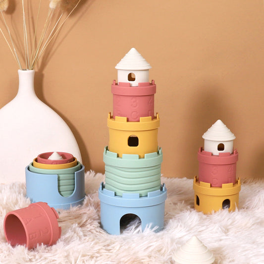 Silicone Number Blocks Montessori Toys Educational Toy