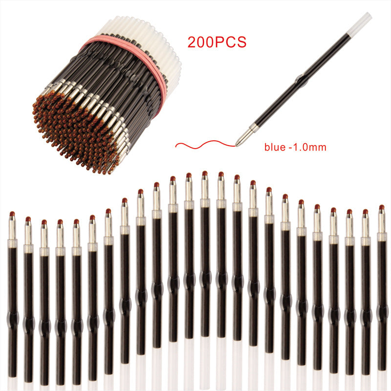 200pcs Ballpoint Refill for Beadable Ballpoint Pen Replacement 1.0mm 6