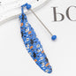 Halloween Christmas Feather Beadable Bookmark Metal DIY Craft Supplies 7