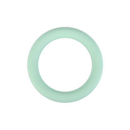 65mm Silicone Beads Solid Color Round Rings 7