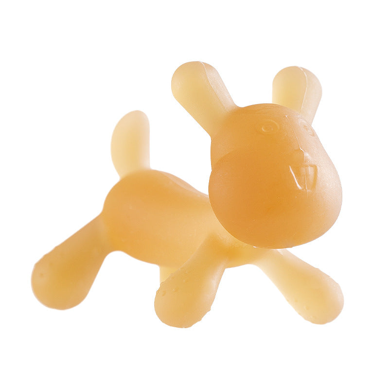 Silicone Baby Teether Rabbit Shape Hand Catch Toy 5