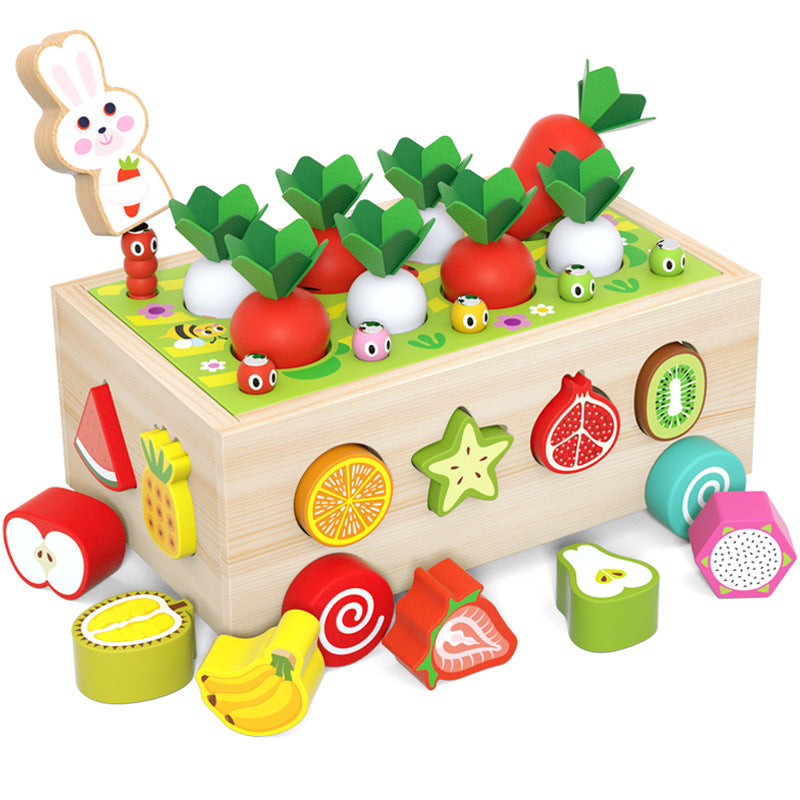 Wooden Montessori Toys Farm Orchard Educational Toy for Toddlers 2