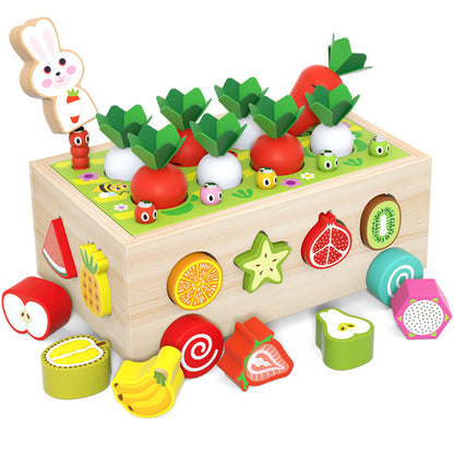 Wooden Montessori Toys Farm Orchard Educational Toy for Toddlers 2