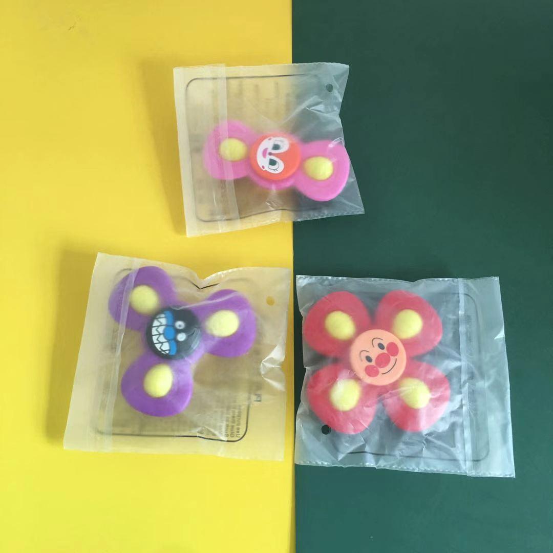 Clown Flower Suction Cup Spinner Bath Toy 3 Pack 4