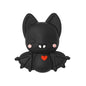 20Pcs Silicone 3D Focal Beads Bat with Heart Detail 7