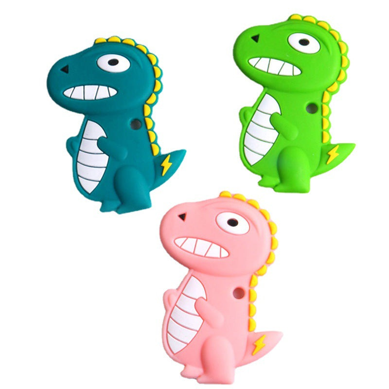Dinosaur Silicone Teething Toy for Baby 5 Pcs Set 5