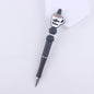 Cartoon Pattern Silicone Beaded Pens Handmade Novelty Pen Gift 16