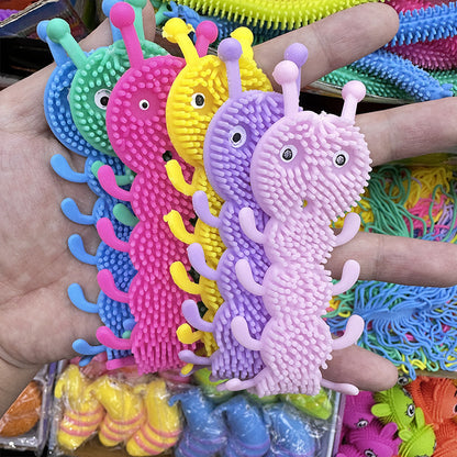 TPR Caterpillar Stretchy Bracelet Sensory Fidget Toy 20.5cm 2
