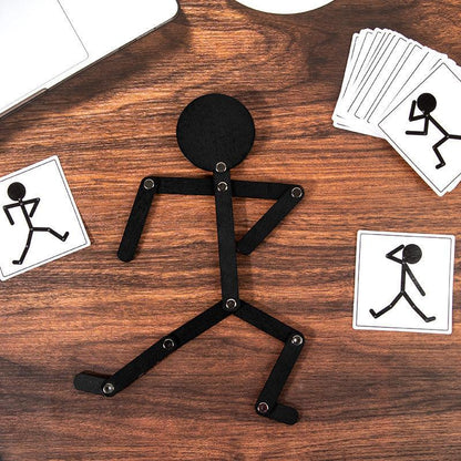 Wooden Puzzle Montessori Toys Sports Figures Educational Toy 2