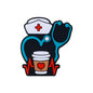 Silicone Focal Beads Coffee Stethoscope Gnome Holding Coffee Cup 8