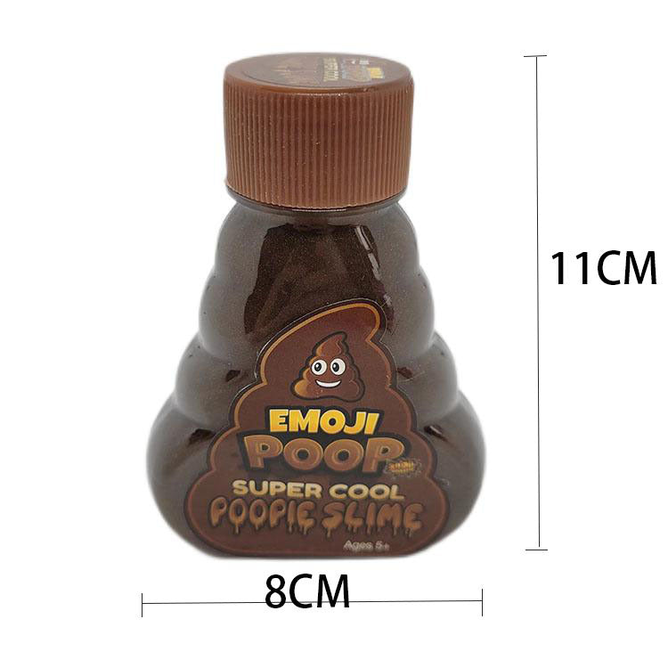 Unicorn Poop Slime Toy Color Mixed Slime Bottle 8x11cm 3
