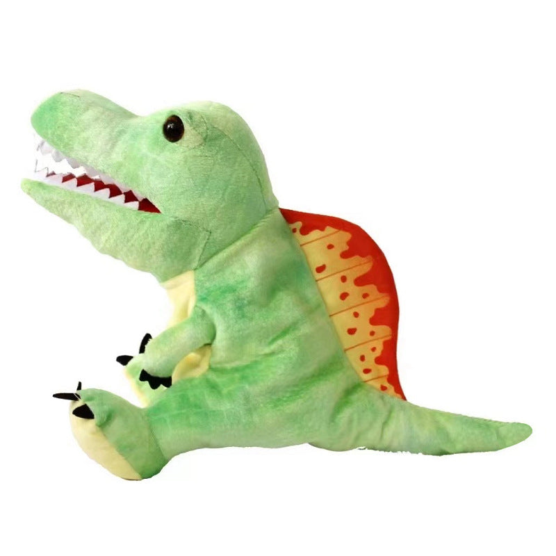 Plush Dinosaur Hand Puppet Soft Toy with Openable Mouth 25cm 15