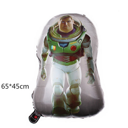 Toy Story Buzz Lightyear Foil Balloon Set Party Decoration 5pcs 7