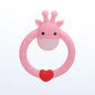 Cartoon Round Deer Silicone Teething Toy for Baby 5