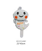 Mini Halloween Foil Balloons Party Decoration Set 5pcs 26