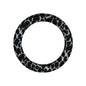 65mm Printed Silicone Beads Rings Multi Color Design 23
