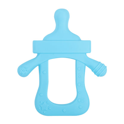 Silicone Baby Teething Toy Bottle Shape for Infant 14