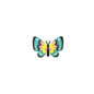 20Pcs Silicone Focal Beads Cartoon Animal Butterfly Flat Design 10