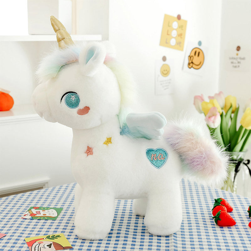 Fantasy Unicorn Plush Pillow Stuffed Animal Doll 25cm 40cm 55cm 5